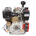 Двигун дизельний одноциліндровий чотиритактний Vitals DM 10.0kne 10 к.с. 456 куб см., фото 6