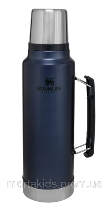 Термос Stanley CLASSIC 1,4 литра (1,5 QT) цвет Nightfall - фото 1 - id-p1873605414