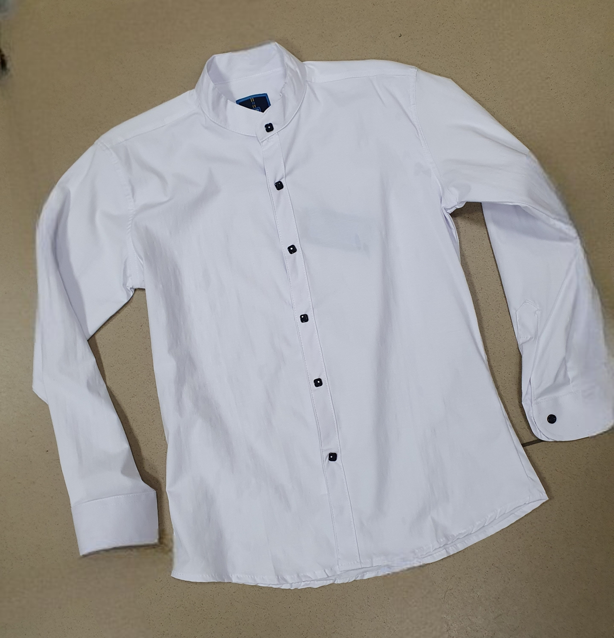 Сорочка для хлопчика 11-16 років VARETTI біла з довгим рукавом, Розмір дитячого одягу (по зріст) 152, Колір