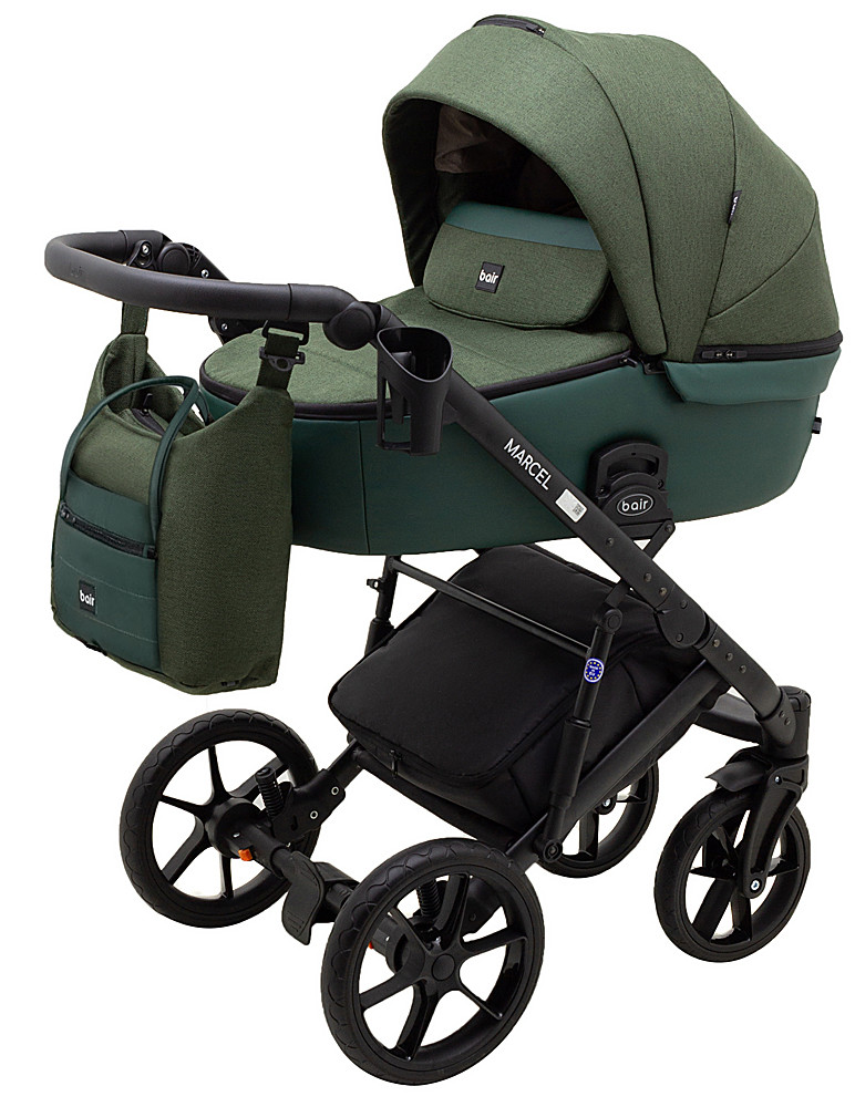 Дитяча коляска 2 в 1 Bair Marcel Light BML-04 Зелений, фото 1