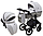 Дитяча коляска 2 в 1 Bair Marcel Light BML-07 Сірий, фото 8