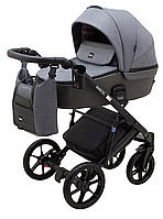 Дитяча коляска 2 в 1 Bair Marcel Light BML-06 Сірий/Темно сірий
