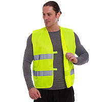 Жилет світловідбивний SP-Sport MS-1218 салатовий