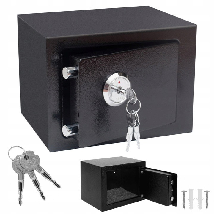 Домашній сейф на ключ Malatec 8800, фото 1