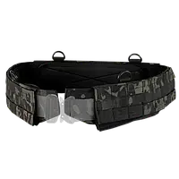 Пояс Condor Slim Battle Belt Molle. Чорний мультикам