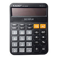 Большой настольный Калькулятор KADIO KD-8906B Бухгалтерский 12-ти разрядный математический