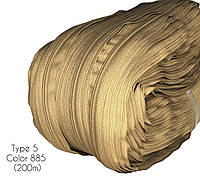Молния рулонная спиральная тип 5 метражная (200 метров). Койот №885