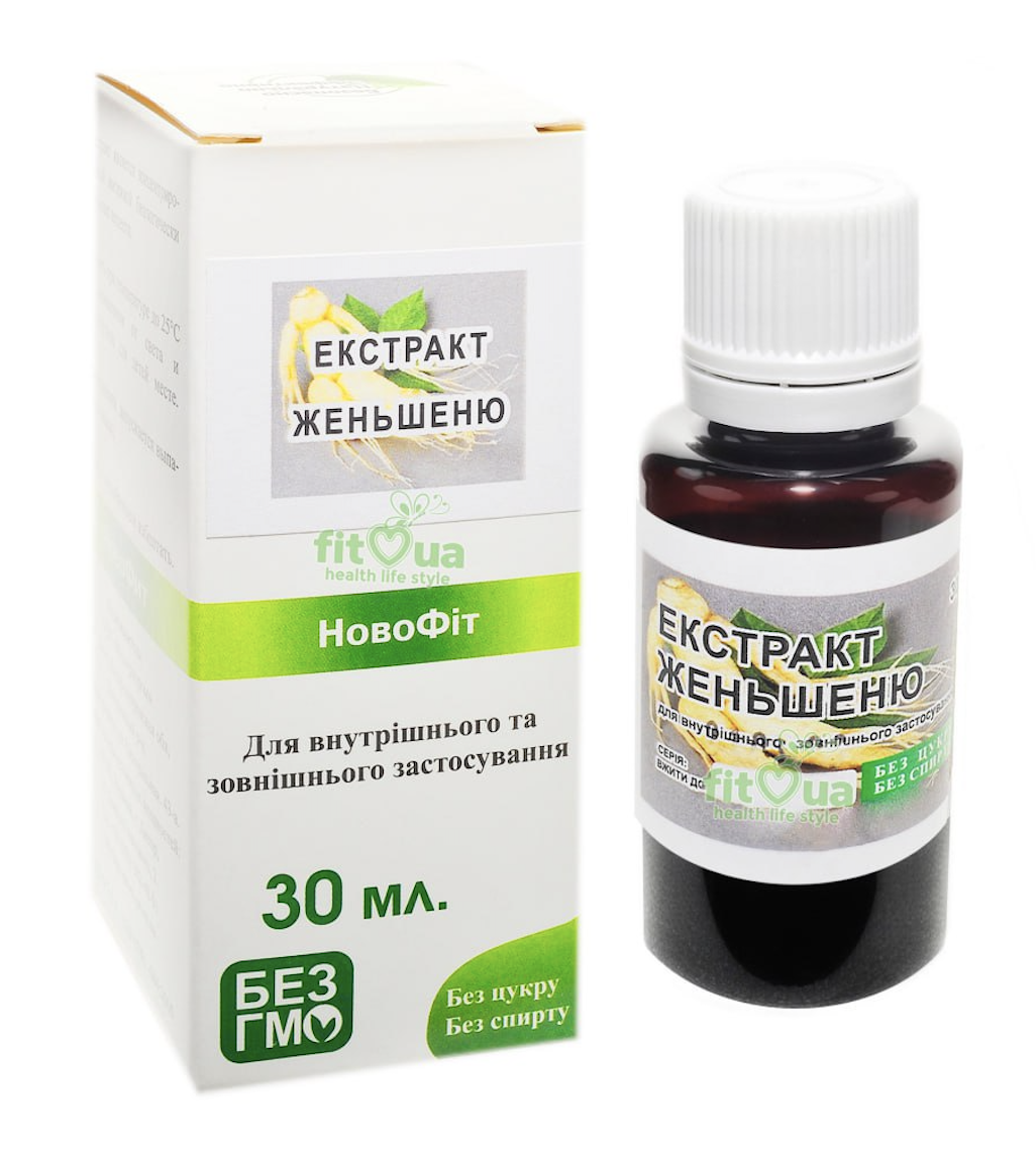 Корінь женьшеню екстракт, 30 мл