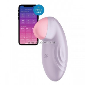 Смарт-вібратор для клітора Satisfyer Tropical Tip Light Lilac, фото 1
