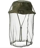 Тактическая анти-москитная сетка для головных уборов, защитная сетка от комаров, накомарник, олива