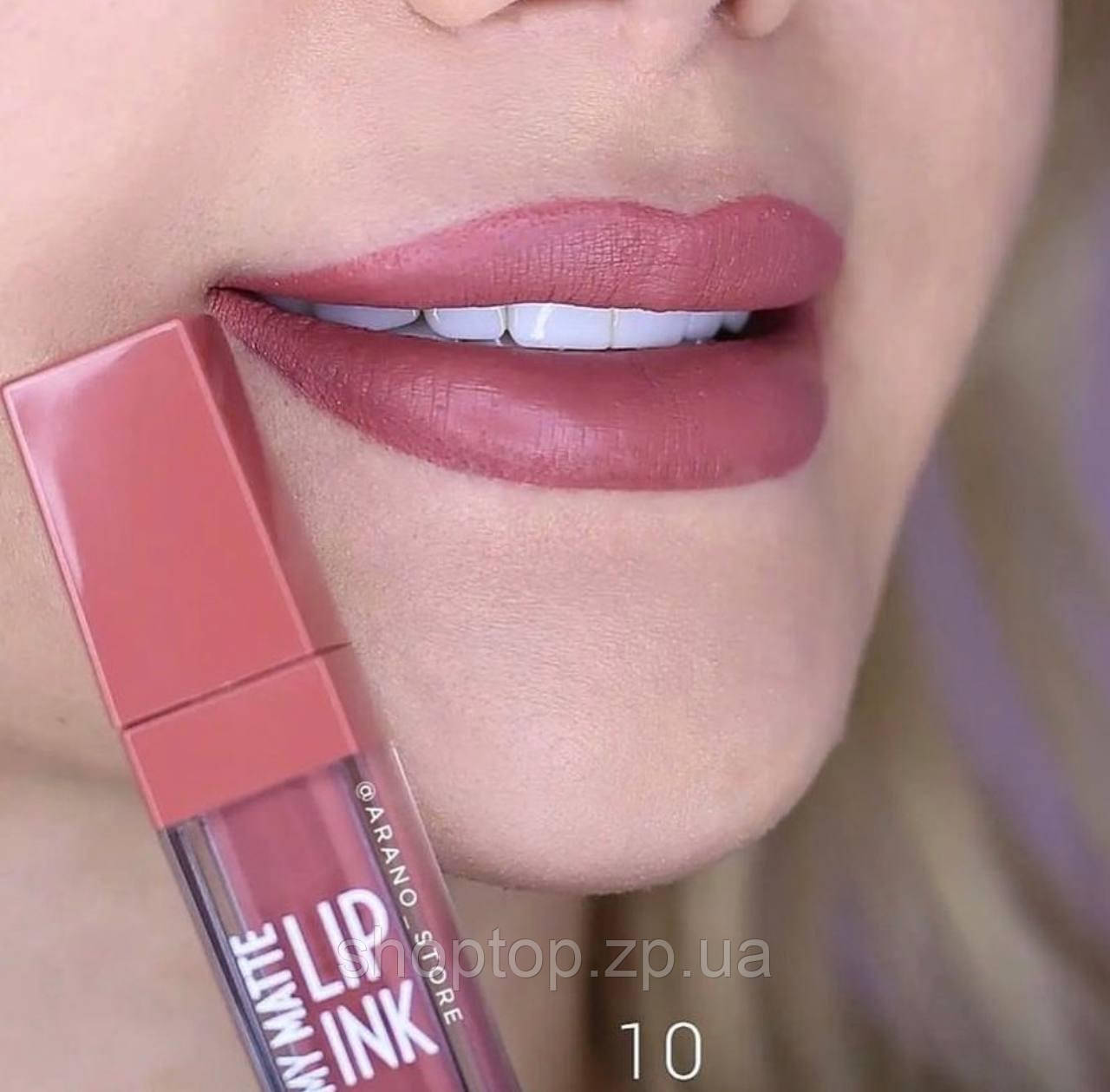 Помада для губ Golden Rose My Matte Lip Ink 10, фото 1