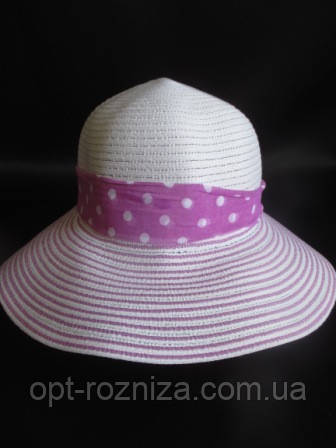 Капелюх на літо в принт смужку, фото 1