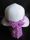 Капелюх на літо в принт смужку, фото 3