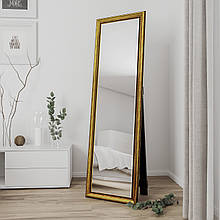 Дзеркало підлогове 170х50 Золото Black Mirror у ванну кімнату