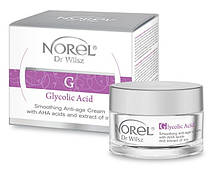 Омолоджуючий крем з гліколевої молочної і лимонної кислотами і аргановою олією Glycolic Acid, 50 мл