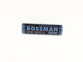 Аккумулятор Bossman Profi 18650 3000mAh   NCM18650-3C