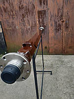 Балка Зализо 155 см для прицепа квадратная, усиленная (6 мм) под жигулевское колесо ступицы ВАЗ 2108