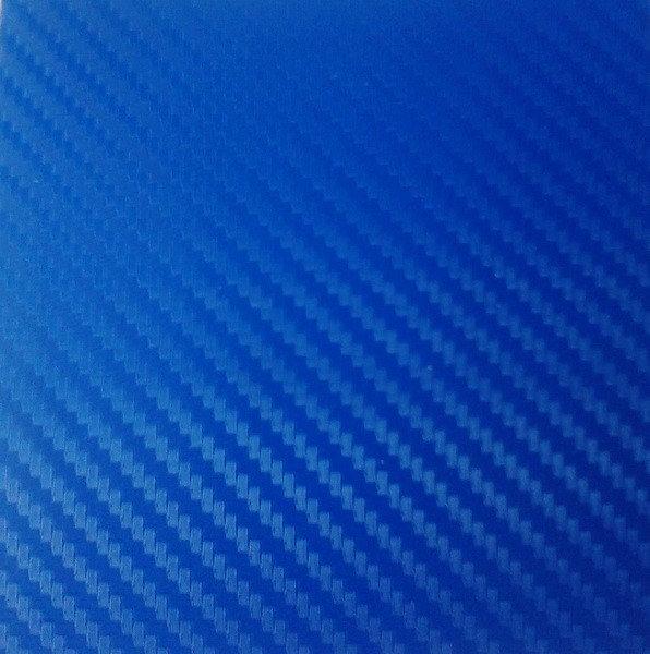 Плівка універсальна "3D" Карбон/Blue (з мікроканал.) 1.52х30м за 1М (вибивати від 2М) ПВХ