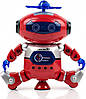 Танцюючий робот на батарейках Toys Dancing Robot 99444-3 Червоний | Робот дитячий Dance 99444-3 Червоний, фото 2