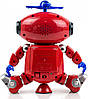 Танцюючий робот на батарейках Toys Dancing Robot 99444-3 Червоний | Робот дитячий Dance 99444-3 Червоний, фото 3