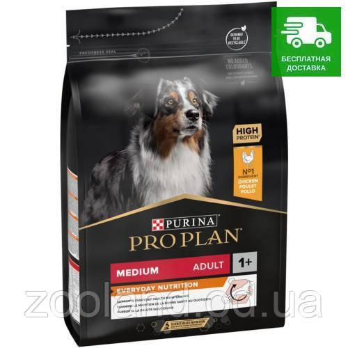 0488 ProPlan Adult Medium з куркою, 14 кг
