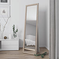 Зеркало в полный рост напольное для спальни 170х50 Слоновая кость Айвори Black Mirror