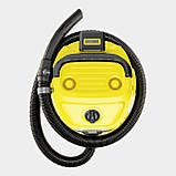 Karcher Пилосос WD 3-18 господарьский, акумуляторний, 17л, 18В, без АКБ и ЗП, фото 4