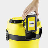 Karcher Пилосос WD 3-18 господарьский, акумуляторний, 17л, 18В, без АКБ и ЗП, фото 5