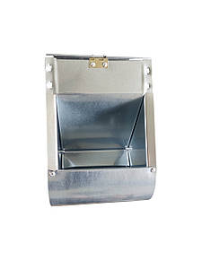 Бункерна годівниця для кроликів та ін. гризунів на 1,5 літра з кришкою