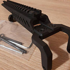 Планка пікатіні для ПКМ чорна