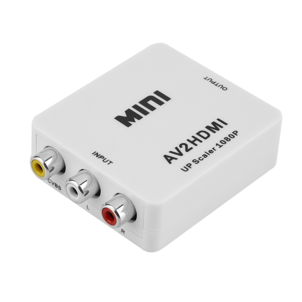 Перехідник-конвертер HDMI гніздо-3RCA гніздо