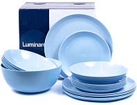 Сервіз столовий Luminarc Diwali LIGHT BLUE 19 предметів 2961P LUM D7P2-2023
