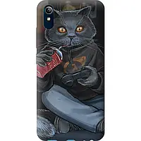 Чехол силиконовый на телефон Vivo Y91C gamer cat "4140u-1762-58250"