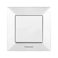 Выключатель одноклавишный Panasonic Arkedia Slim белый WNTC0001-2WH