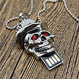 Прикольні флешки фігурні BiNFUL 64GB scull Череп Heart 2.0, фото 6