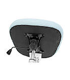 Крісло Лео – комплектація Хром – механізм M-1 (Tilt) – оббивка Блакитний, фото 5