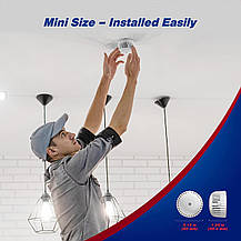 Датчик диму Wachter Mini Photoelectric Smoke Alarm (3 шт.), Amazon, Німеччина, фото 6