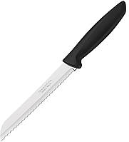 Нож кухонный Tramontina Plenus black  для хлеба
