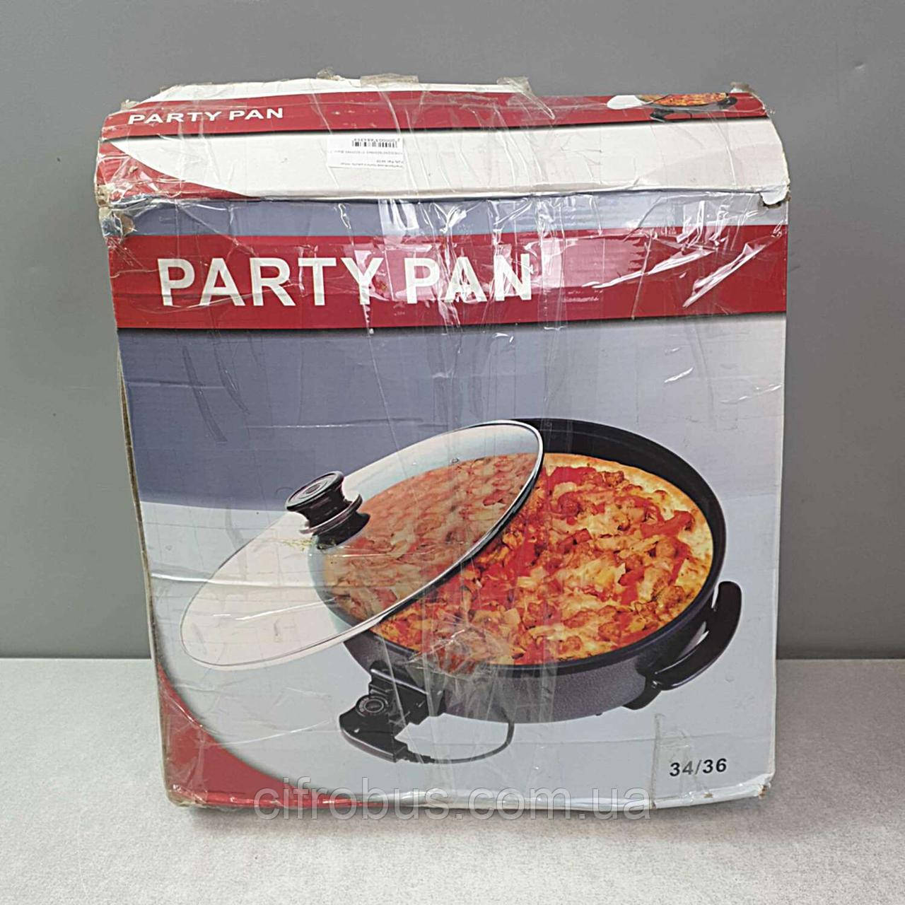 Електричний гриль шашличниця Б/К Party Pan 34/36, фото 1