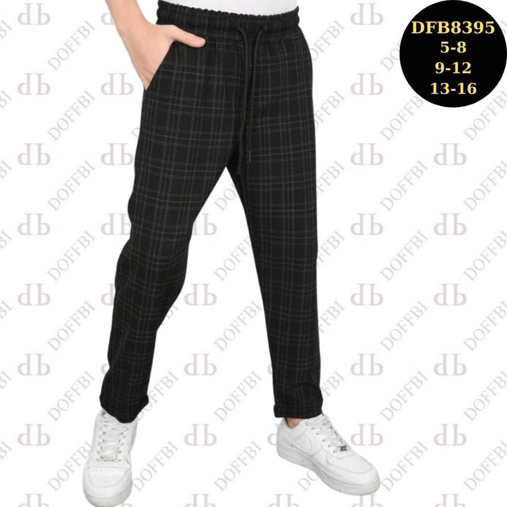 Чёрные брюки чиносы для мальчиков 140,158 роста турецкие DOFFBI - фото 1 - id-p1106926662