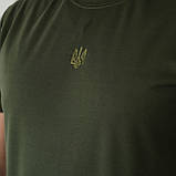 Футболка герб "Тризуб" coolmax хакі, XL, фото 3