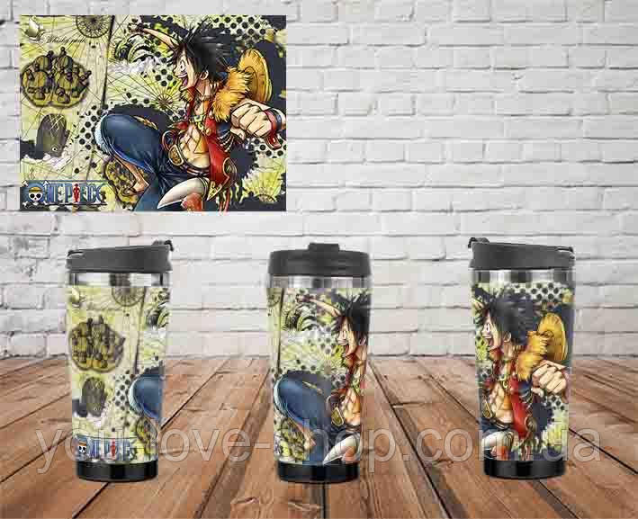 Термочашка One Piece "Карта" / Термокружка Ван Піс, фото 1