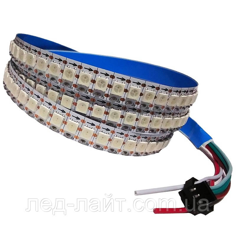 Світлодіодна адресна стрічка WS2812b 5V 5050(144) IP20 RGB