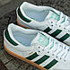 Чоловічі Кросівки Adidas Samba OG White Green 41-42-43-44-45, фото 6