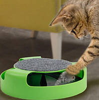 Игрушка Интерактивная когтедерка для котов и кошек поймать мышку Catch The Mouse