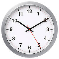 Настенные часы ИКЕА ЧАЛЛА низкое напряжение, 28 см 805.408.82