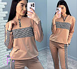 Демісезонний прогулянковий костюм із трикотажу "Wonderlend" Батал, фото 3