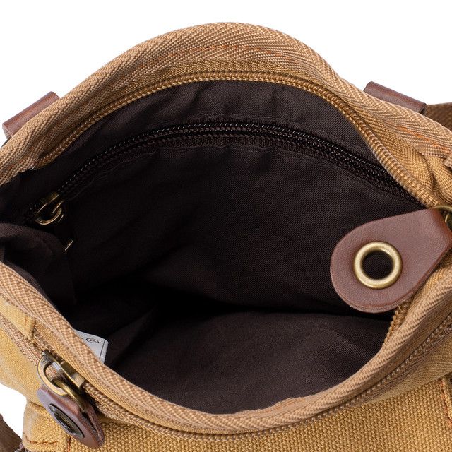 Фото сумка чоловіча Augur через плече бежева