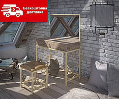 Трюмо з дзеркалом та пуф "Бетіс" Тенеро