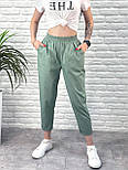 Літні штани з закотом "Hunter" Батал, фото 8